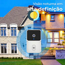 Campainha Com Câmera Sem Fio Wi-Fi HD Inteligente