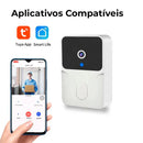 Campainha Com Câmera Sem Fio Wi-Fi HD Inteligente