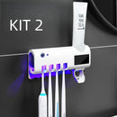 Porta Escova Dentes Com Esterilizador
